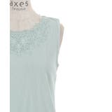 吸水速乾モチーフレースタンク | axes femme | 詳細画像8 