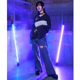 ロゴ刺繍セパレートＰＴ | axes femme | 詳細画像10 