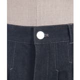 デニムキュロットパンツ | axes femme | 詳細画像12