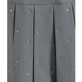 ストーン付きプリーツスカパン | axes femme | 詳細画像24 