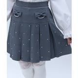 ストーン付きプリーツスカパン | axes femme | 詳細画像9 