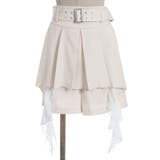 ベルト付きフラシショートパンツ | axes femme | 詳細画像15