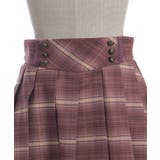 ボタン使いチェックスカパン | axes femme | 詳細画像13