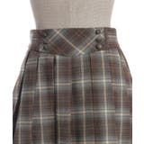 ボタン使いチェックスカパン | axes femme | 詳細画像20