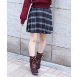 ボタン使いチェックスカパン | axes femme | 詳細画像4