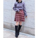 ボタン使いチェックスカパン | axes femme | 詳細画像7