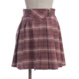 ボタン使いチェックスカパン | axes femme | 詳細画像8