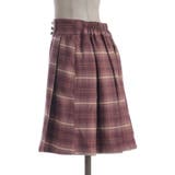 ボタン使いチェックスカパン | axes femme | 詳細画像9