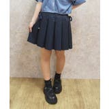 紺 | サイドレースアップスカパン | axes femme