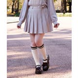 モカ | リボンセットプリーツスカパン | axes femme