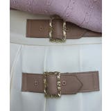 ベルト×プリーツスカパン | axes femme | 詳細画像6 