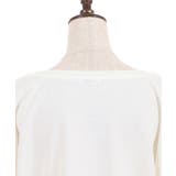 汗染み防止ラメ刺繍Tシャツ | axes femme | 詳細画像10