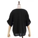 汗染み防止ラメ刺繍Tシャツ | axes femme | 詳細画像14