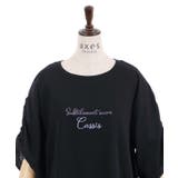 汗染み防止ラメ刺繍Tシャツ | axes femme | 詳細画像15