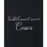 汗染み防止ラメ刺繍Tシャツ | axes femme | 詳細画像18