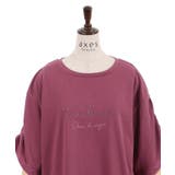 汗染み防止ラメ刺繍Tシャツ | axes femme | 詳細画像25