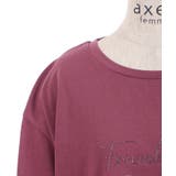 汗染み防止ラメ刺繍Tシャツ | axes femme | 詳細画像27