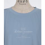 チュール重ねロゴＴシャツ | axes femme | 詳細画像16 