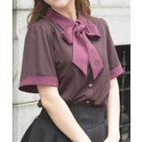 レイヤード風リボン付トップス | axes femme | 詳細画像10 