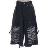 チェックダメージハーフパンツ | axes femme | 詳細画像10 