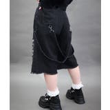 チェックダメージハーフパンツ | axes femme | 詳細画像4 