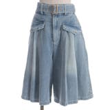 ワイドハーフパンツ | axes femme | 詳細画像16