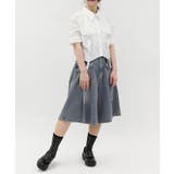 ワイドハーフパンツ | axes femme | 詳細画像7