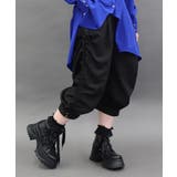 黒 | ドロストデザインパンツ | axes femme