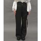 ハーネス付ロングパンツ | axes femme | 詳細画像4 