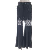 レース切替ベロアフレアパンツ | axes femme | 詳細画像18 