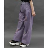 ダメージデニムルーズパンツ | axes femme | 詳細画像8