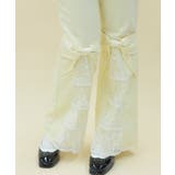 レースフリルデニムパンツ | axes femme | 詳細画像5 