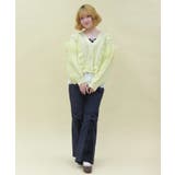 レースフリルデニムパンツ | axes femme | 詳細画像6 