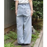 ワイドストレートデニムパンツ | axes femme | 詳細画像3