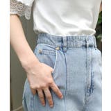 ワイドストレートデニムパンツ | axes femme | 詳細画像5