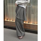 ペプラム風ベルト付パンツ | axes femme | 詳細画像10 