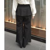ペプラム風ベルト付パンツ | axes femme | 詳細画像3 