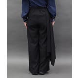 フレアデザインワイドパンツ | axes femme | 詳細画像3 