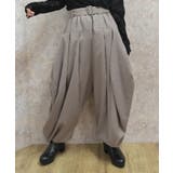 ベージュ | サルエル風ボリュームパンツ | axes femme