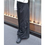黒 | ボリュームカーゴパンツ | axes femme