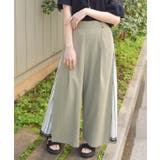 サイド柄切替ワイドパンツ | axes femme | 詳細画像1