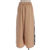 オーナメント柄切替ワイドパンツ | axes femme | 詳細画像21 