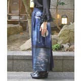 十五夜柄巻スカート風パンツ | axes femme | 詳細画像2 