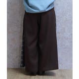 チェック切替ワイドパンツ | axes femme | 詳細画像3 