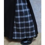 チェック切替ワイドパンツ | axes femme | 詳細画像4 