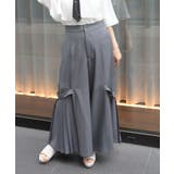 サイドプリーツパンツ | axes femme | 詳細画像1 