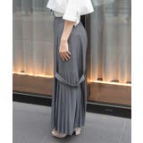 サイドプリーツパンツ | axes femme | 詳細画像2 