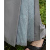 接触冷感レース切替ワイドパンツ | axes femme | 詳細画像4 