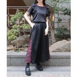 彼岸花柄×ジャガードパンツ | axes femme | 詳細画像13 