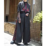 彼岸花柄×ジャガードパンツ | axes femme | 詳細画像9 